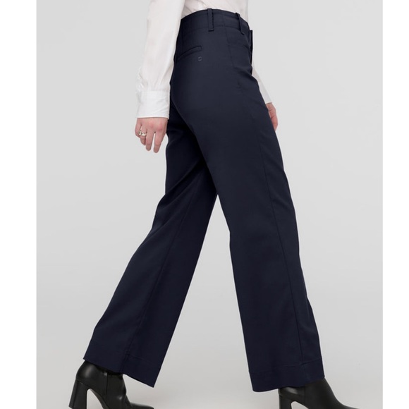 duer NuStretch High Rise Trouser - Navy - Picture 7 of 10